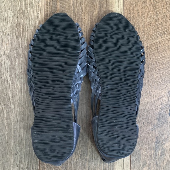 Matisse Wildflower Woven Leather Flat Sandals size 9 - Picture 6 of 8